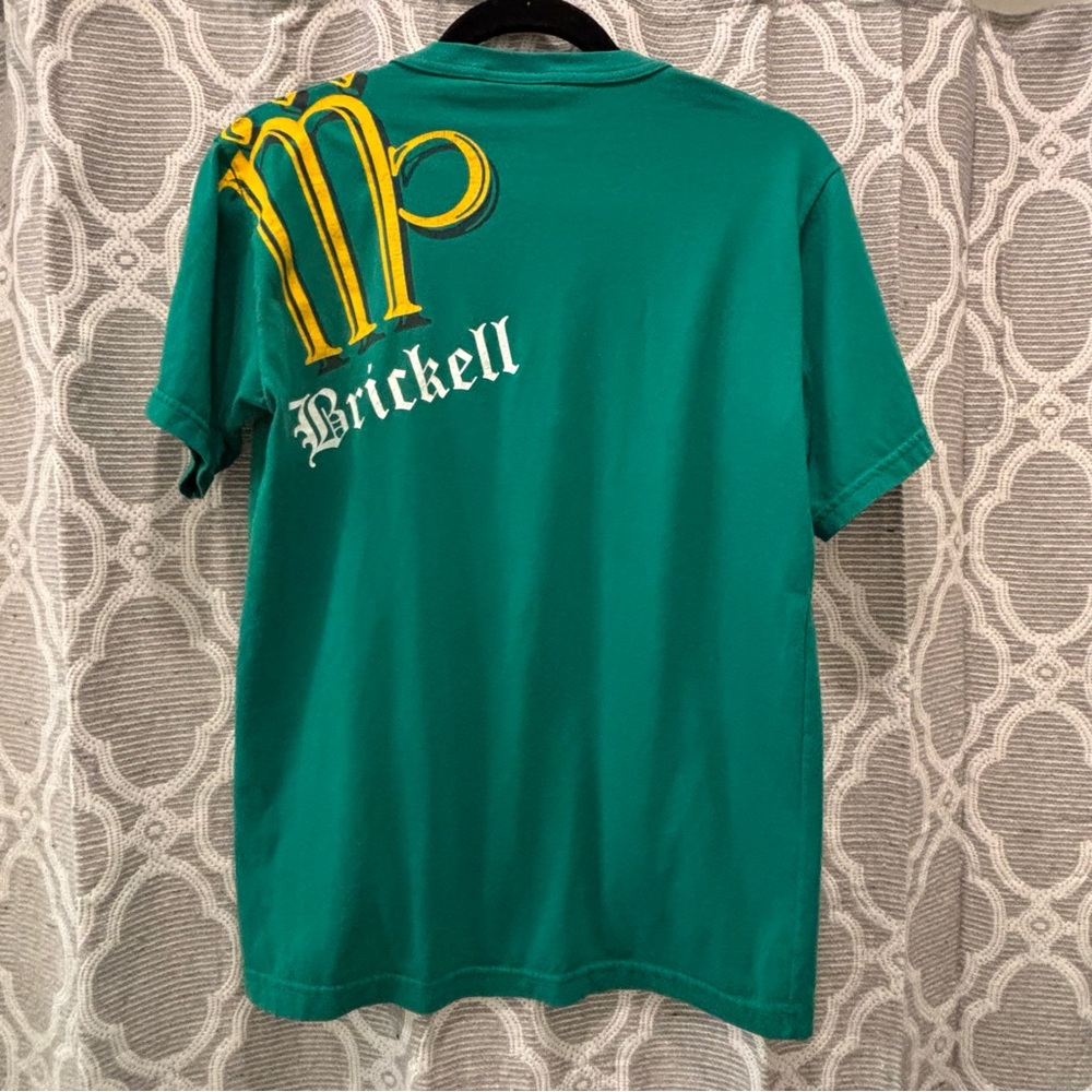 Brickell Irish Pub Employee Tshirt Adult Size Small Miami Florida